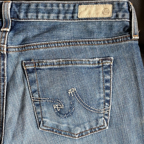 AG Adriano Goldschmied Jeans Calypso THE STILT 28R Cigarette Leg W30 L30.5 USA - Picture 8 of 16